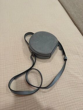 French connection Round Slate blue Crossbody Bag